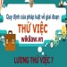 Tiền lương trong thời gian thử việc là bao nhiêu?